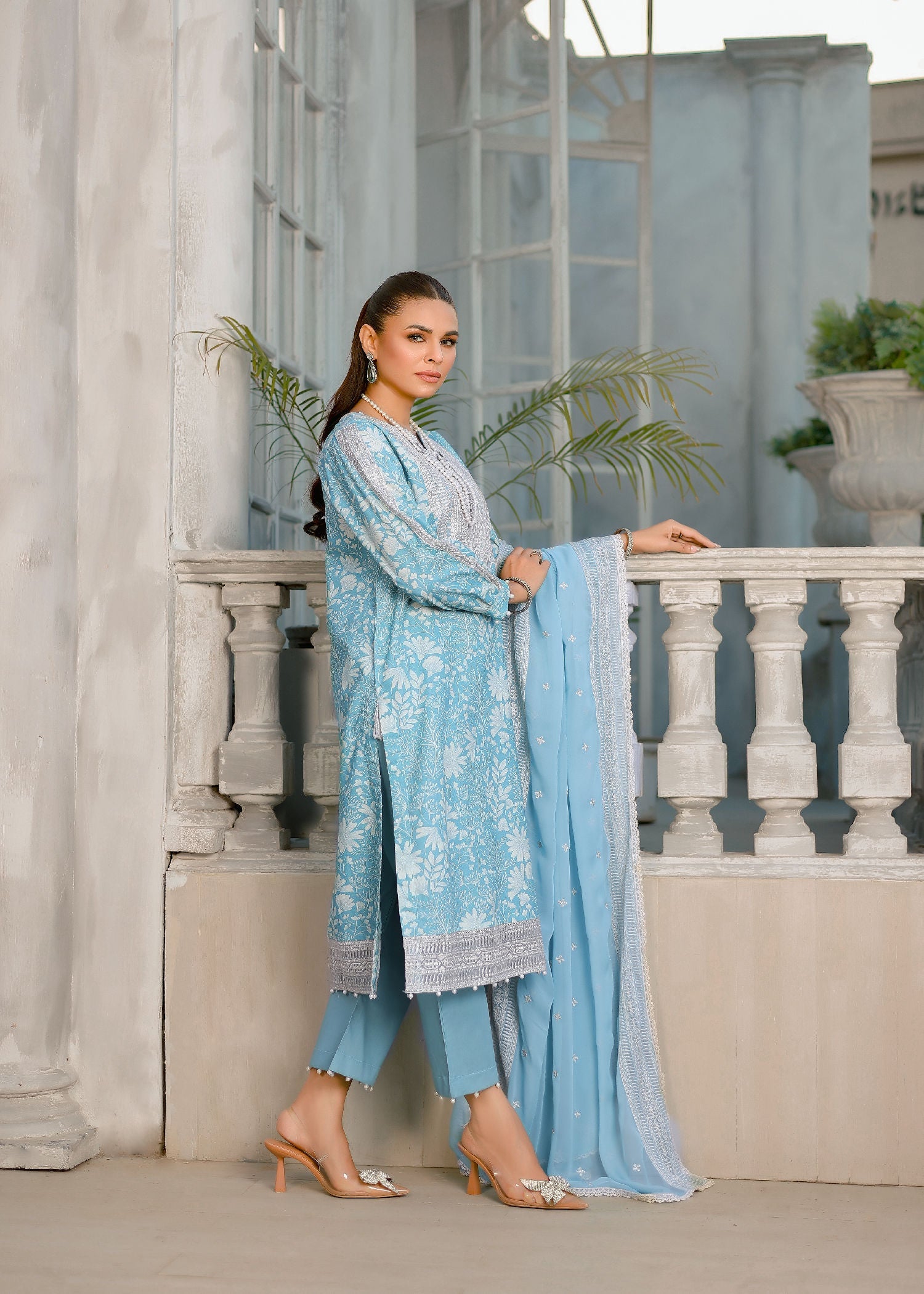 Reema Ahsan Sibel Stitched Lawn Women 3pcs