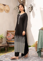 Sahibas By Mirza Rainfall (Black) Women 2pcs