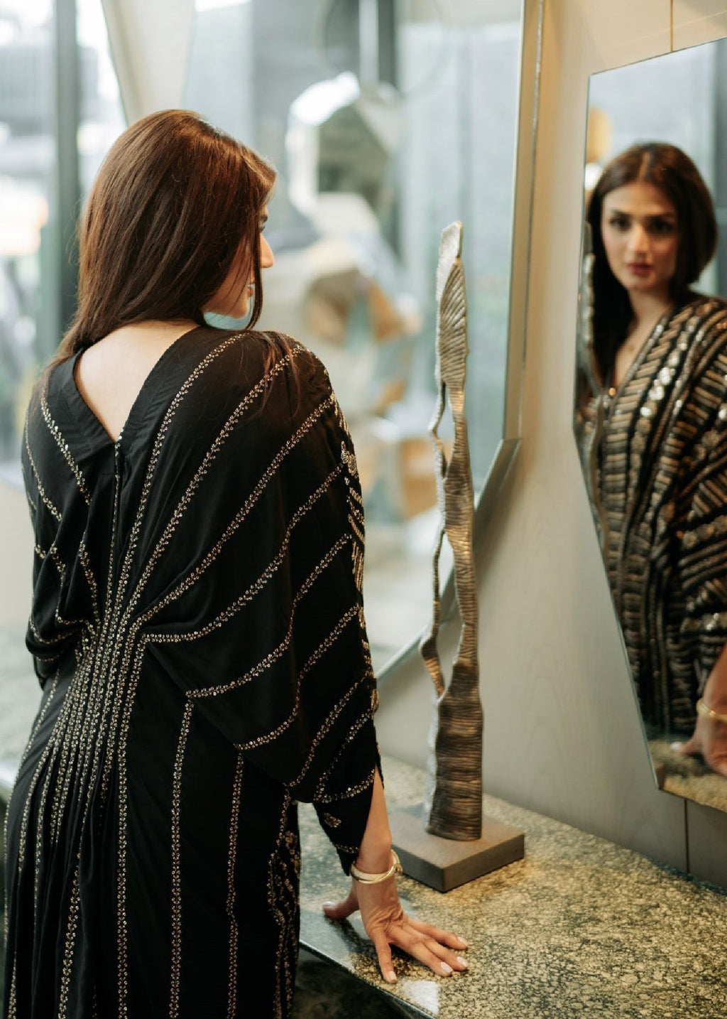 Sahibas By Mirza Naira Black Women 1pcs