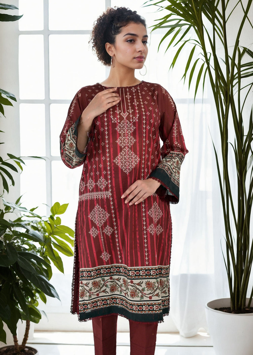 Noorma Kaamal NK Casual Pret D08 Women 2pcs