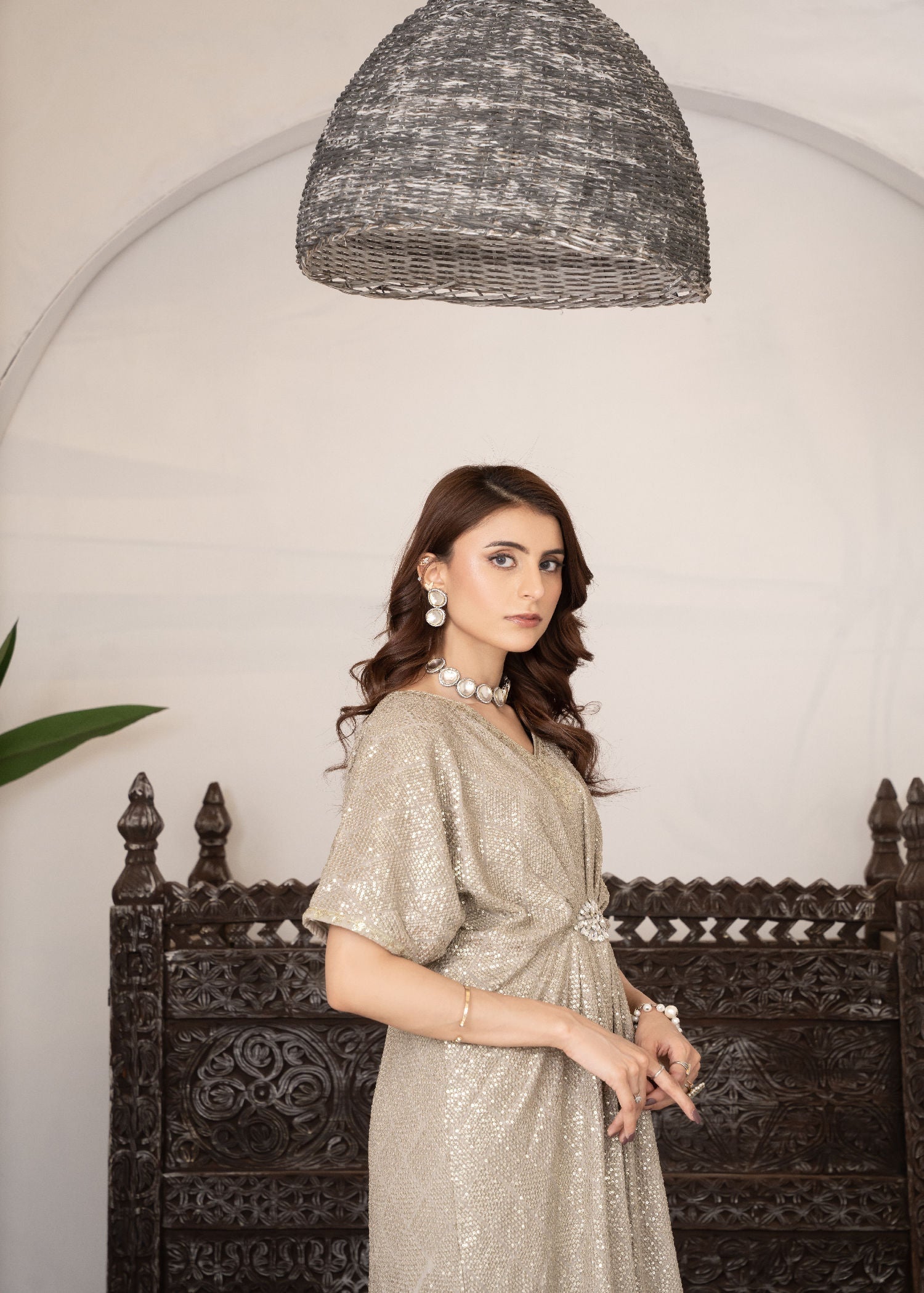 Manahils WA 03 BEIGE Women 2pcs