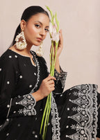 Kumash Textiles Black Women Stitched Women 3pcs