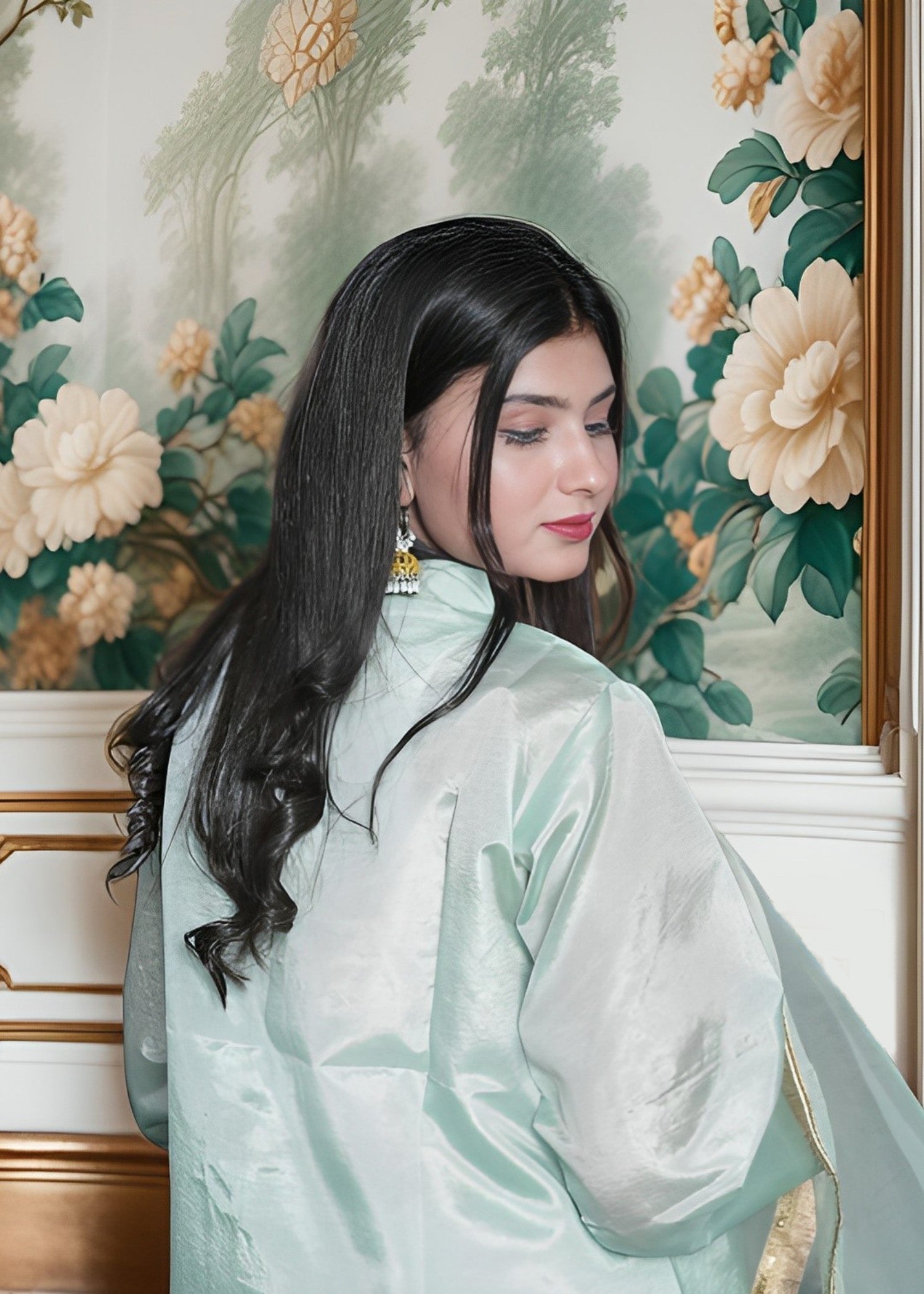 Zamnah Mint Elegance Women 3pcs