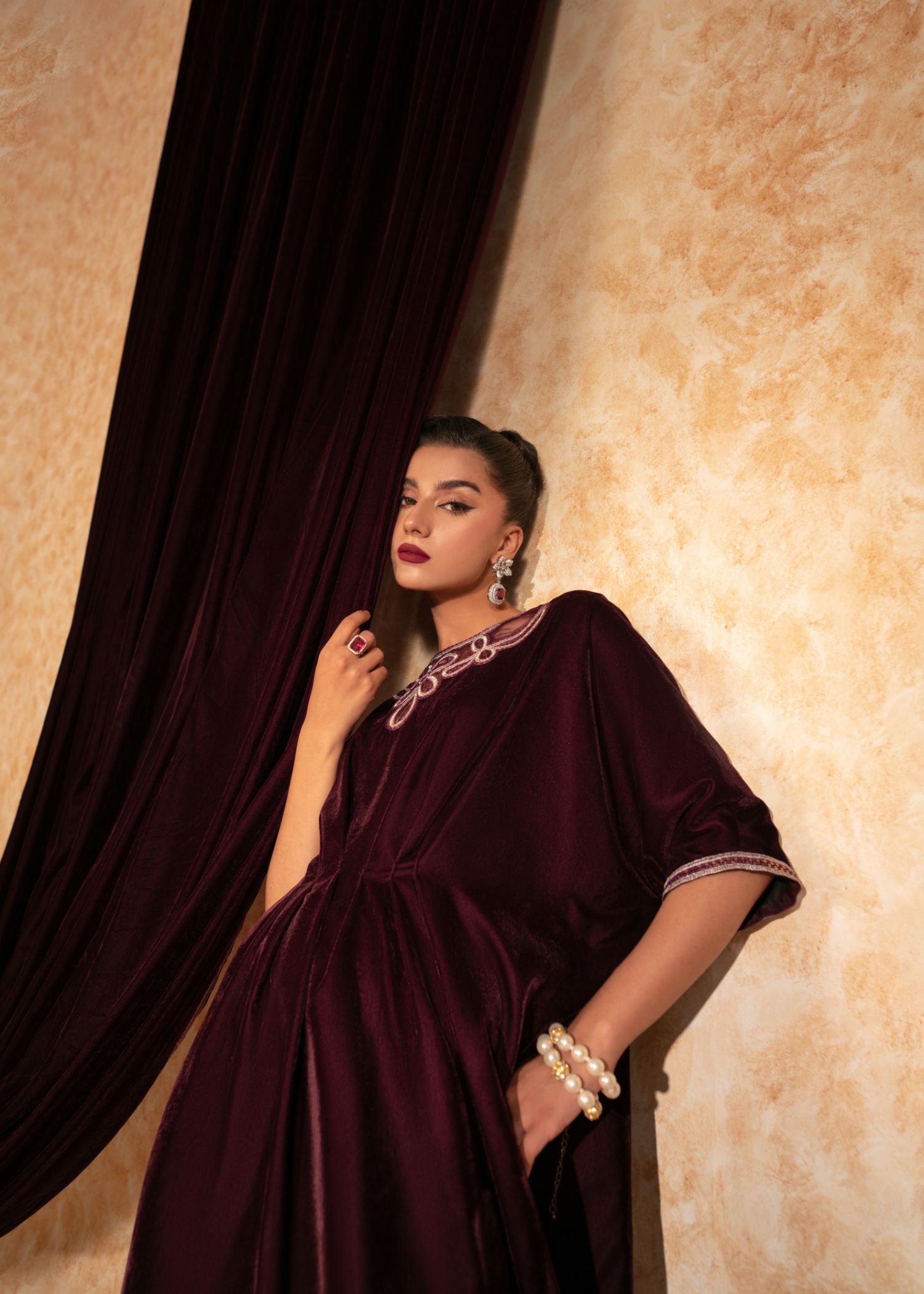 Fozia Khalid Ruby Women 1pcs