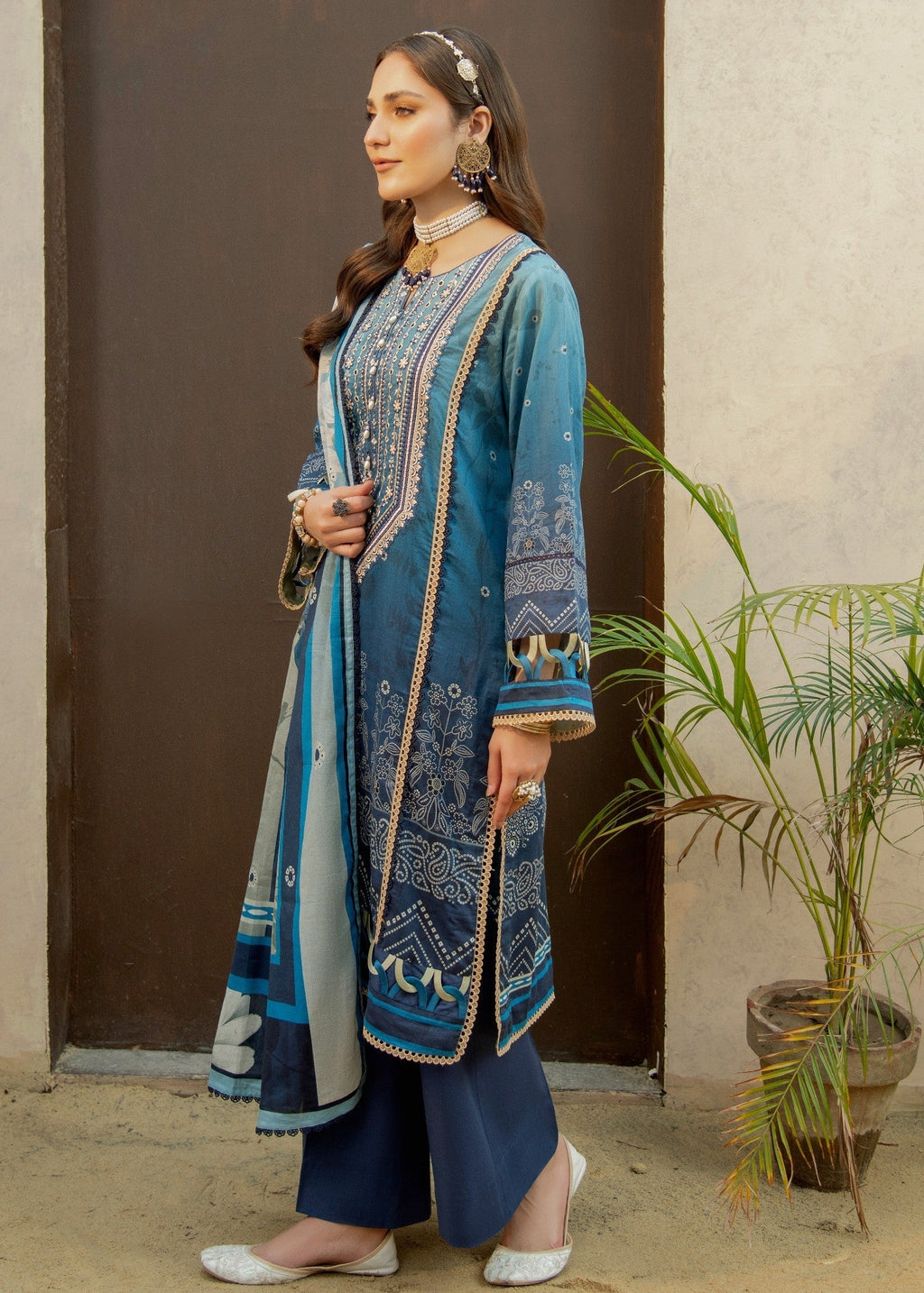 Meerak Pret JAHANARA PRET Women 3pcs