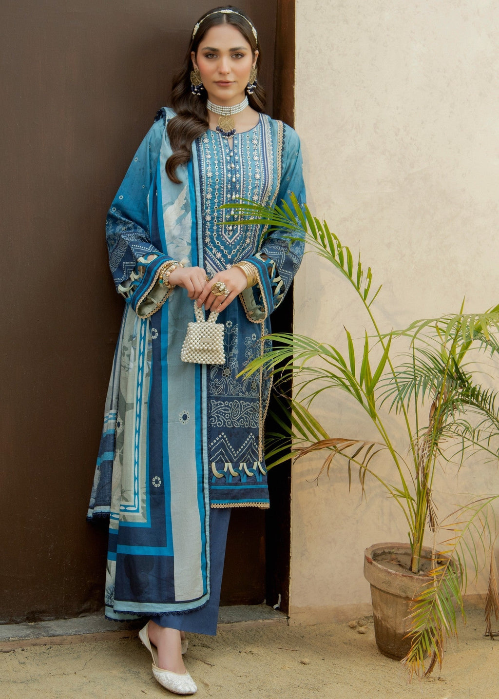 Meerak Pret JAHANARA PRET Women 3pcs