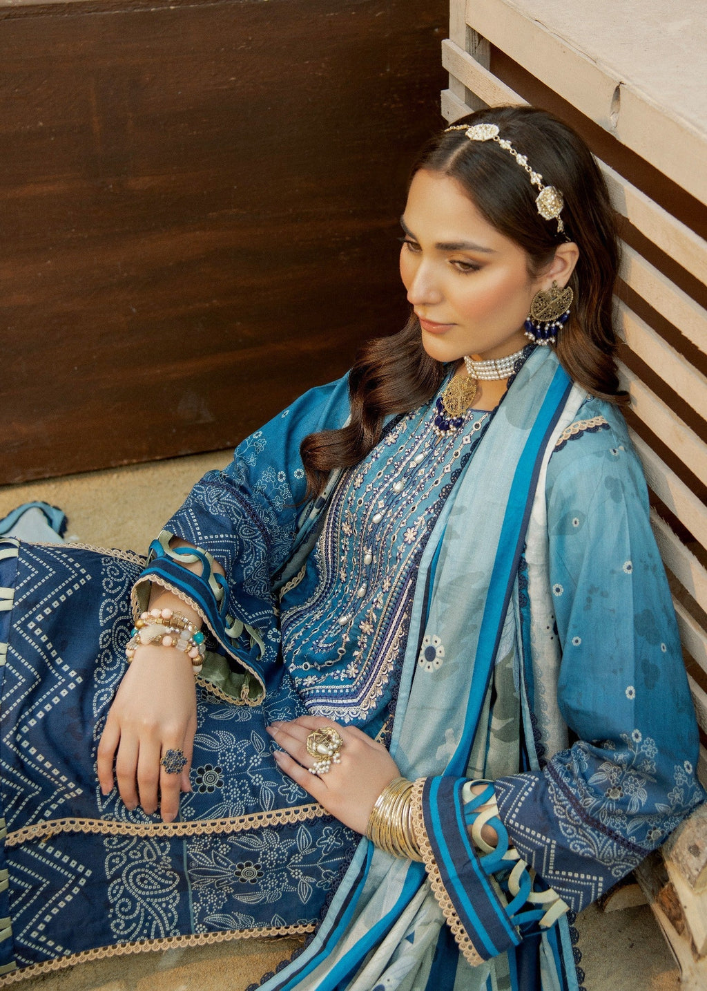 Meerak Pret JAHANARA PRET Women 3pcs