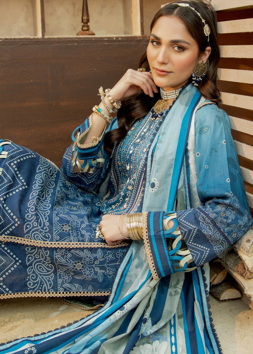 Meerak Pret JAHANARA PRET Women 3pcs