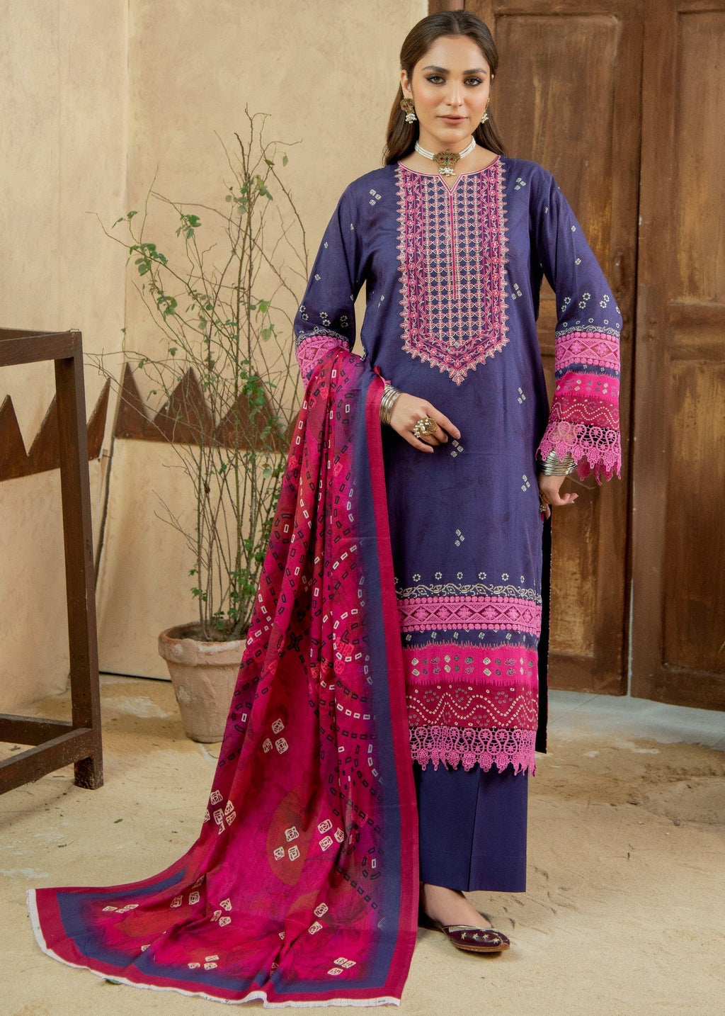 Meerak Pret ROSHANARA PRET Women 3pcs