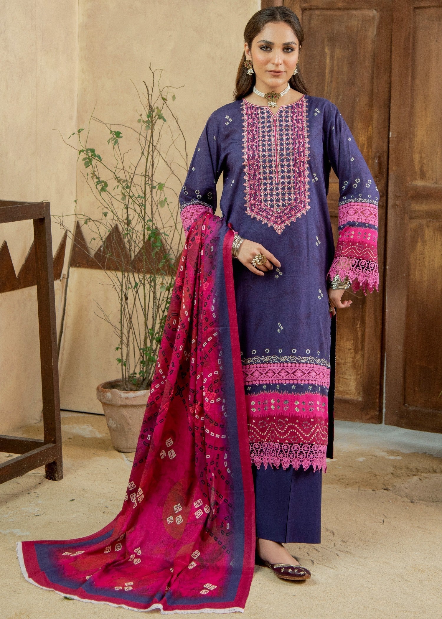 Meerak Pret ROSHANARA PRET Women 3pcs