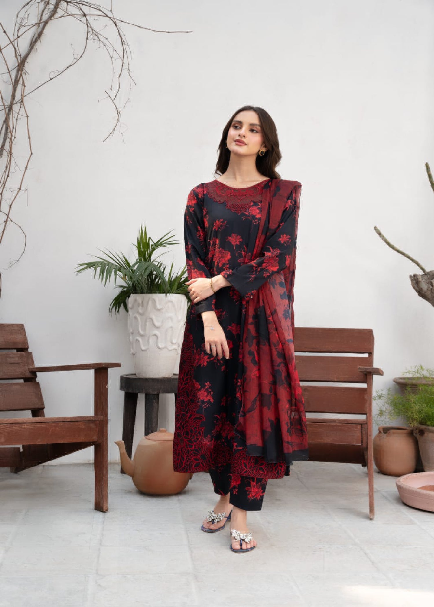 Agha Jaan AJ06 Women 2pcs