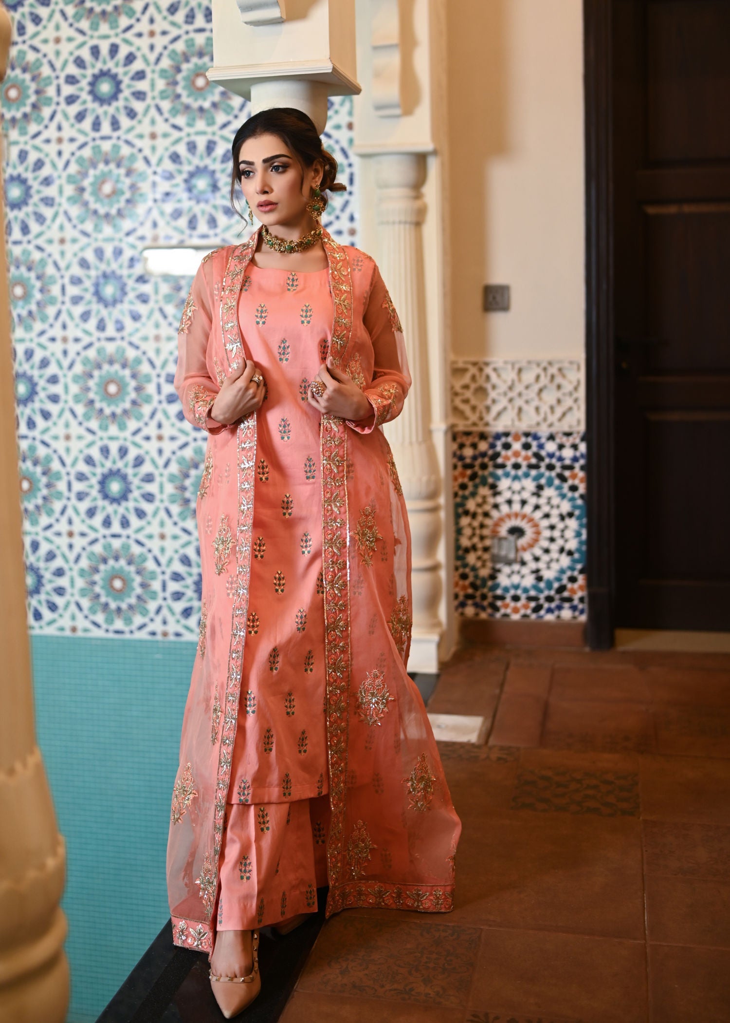 Unaiza Mir Coral Charm Women 3pcs