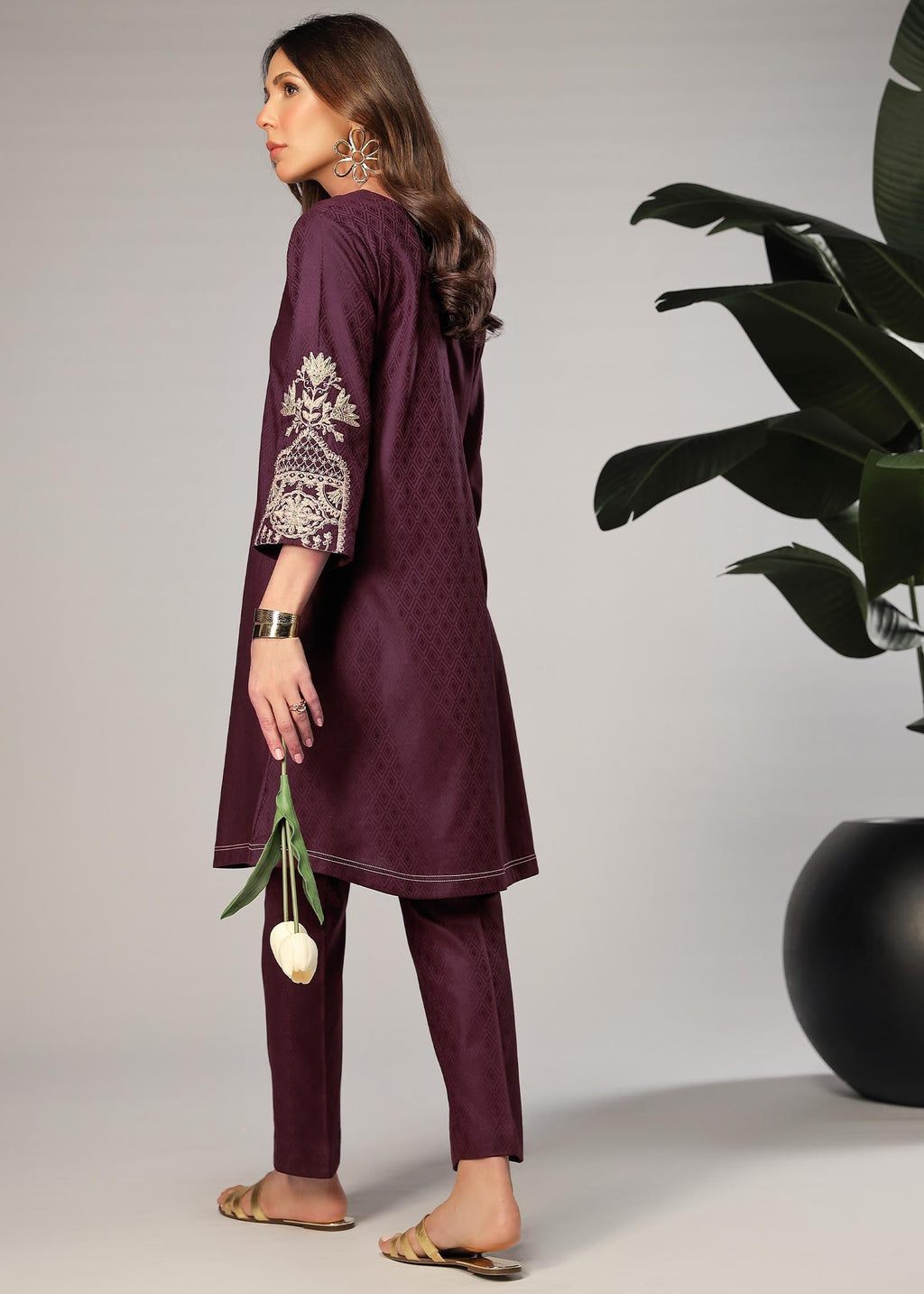 Merakish Daphne Jacquard Embroidered Stitched Women 2pcs
