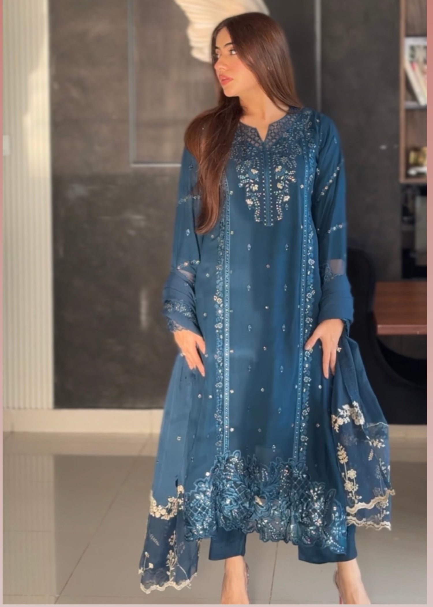 Ayesha B (kashaf) Women 3pcs