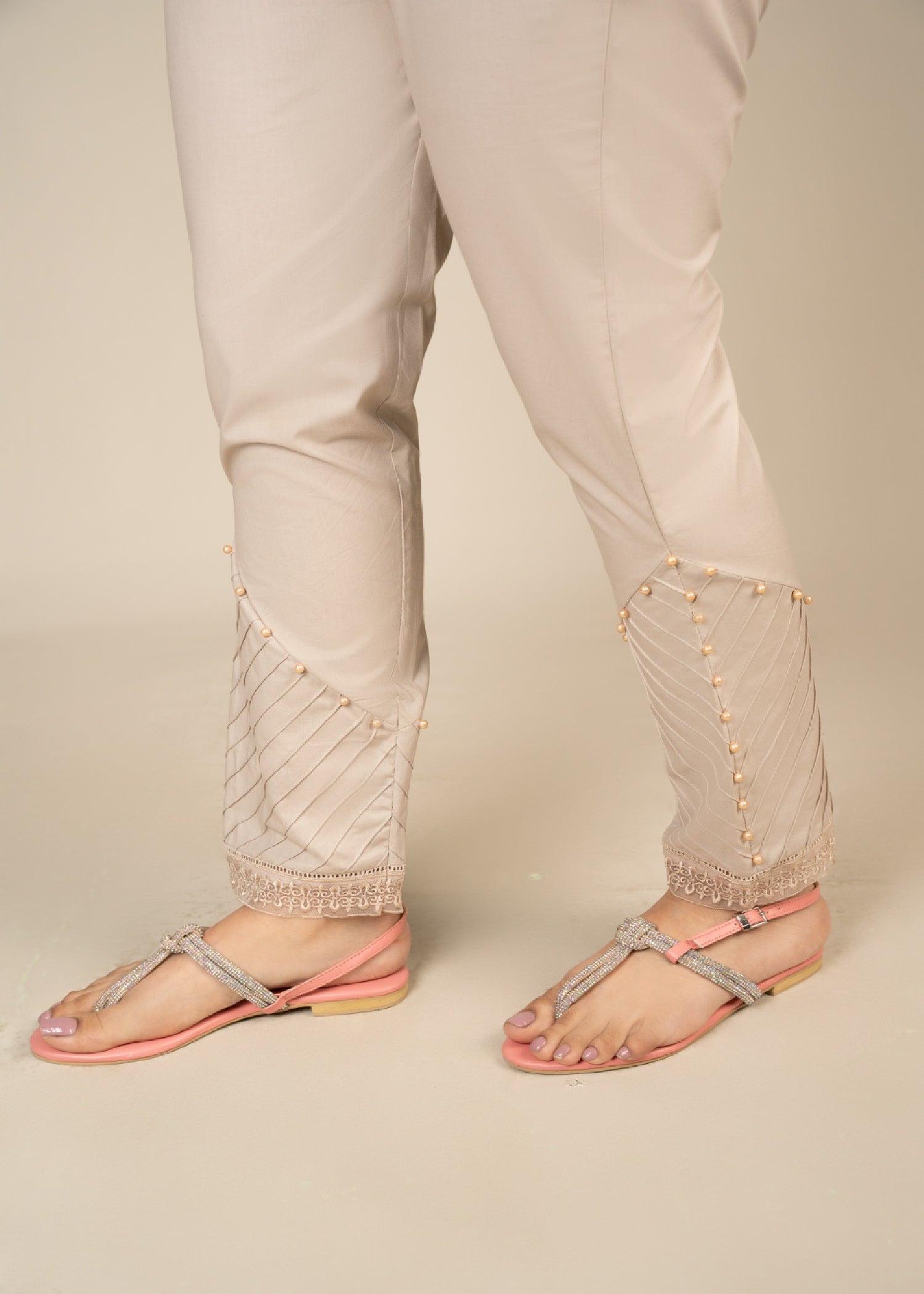 Punkh Trouser CT 59 Beige Women 1pcs