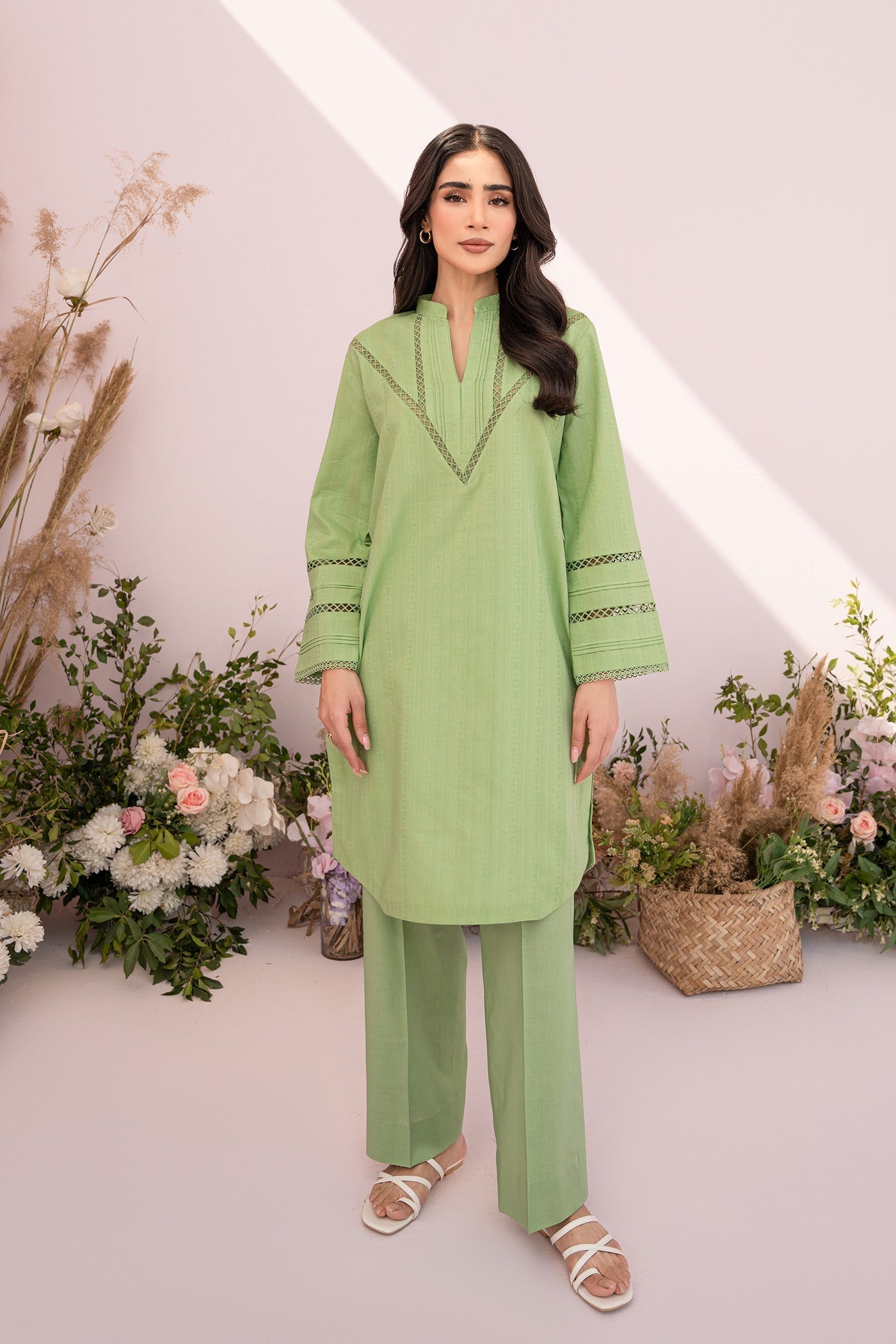 Kiara Celadon Women 2pcs