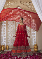 Meeraki Surkhaab Women 3pcs