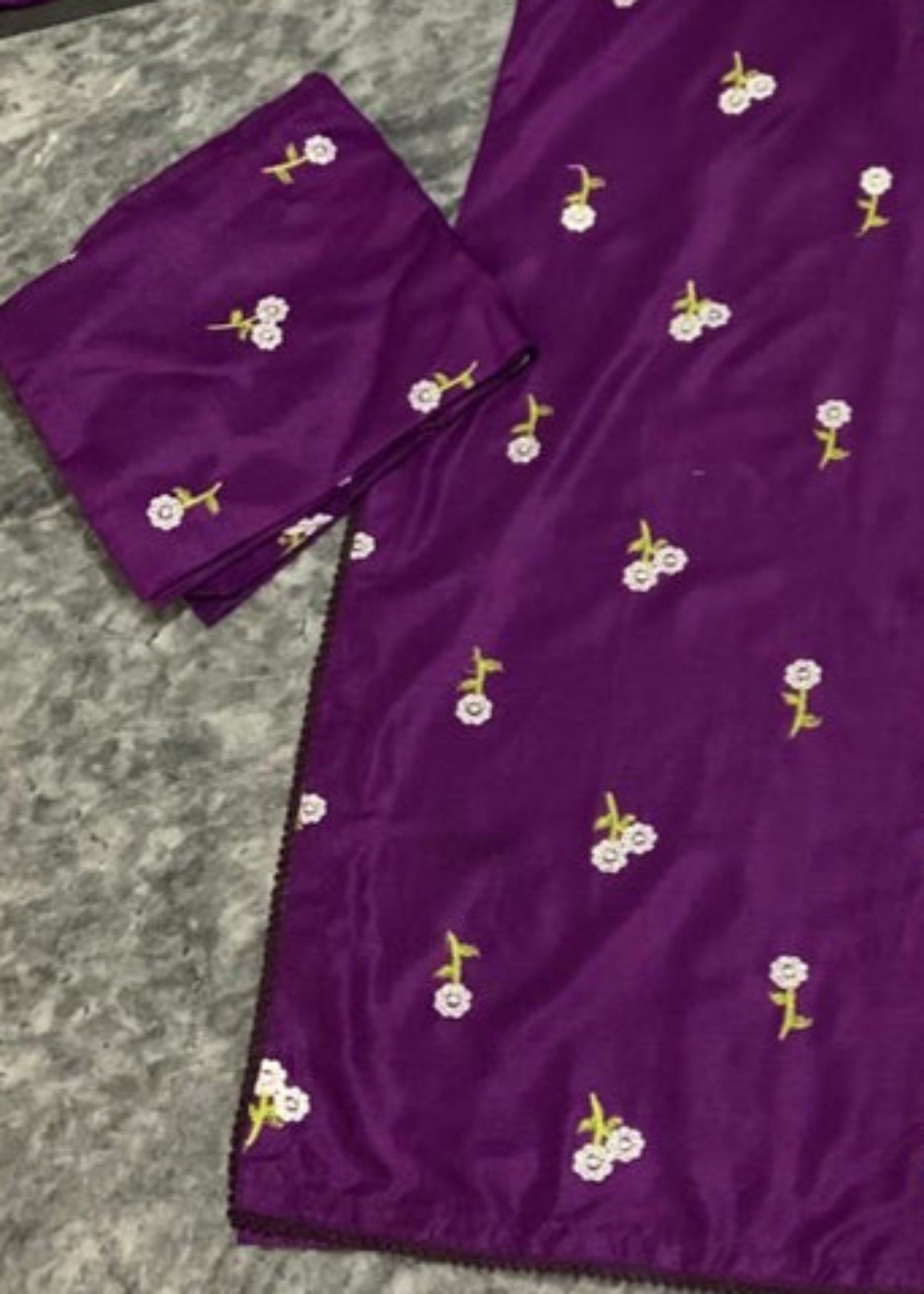 Chaudhary Arts Floral embroidered Women 2pcs