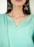 Alyssa TURQUOISE FARSHI SHALWAR ALLF010 Women 3pcs