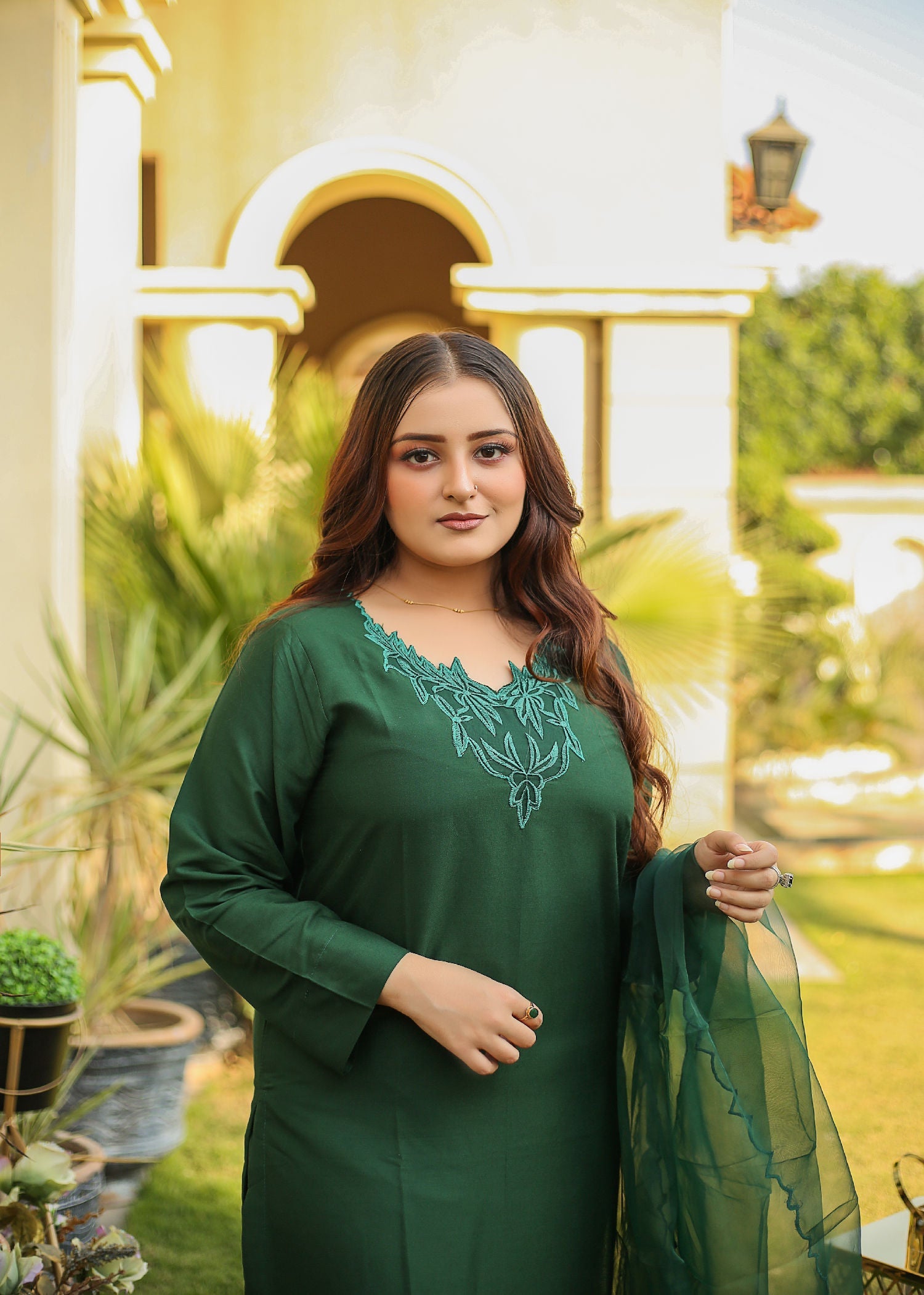 Muscat by Adeela Green Emerald Women 3pcs