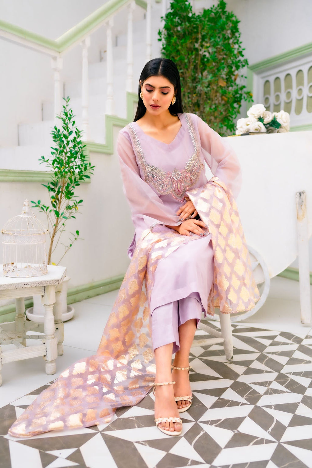Pirzada Shaheryar Khan Levander Dream Women 4pcs
