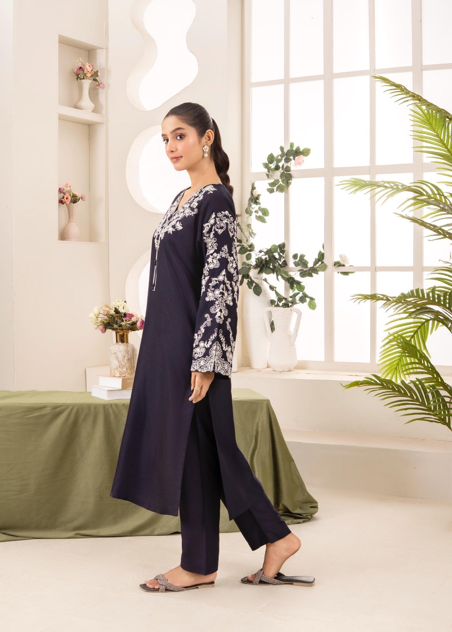 Stylish Collection BLUE GARNET Women 2pcs