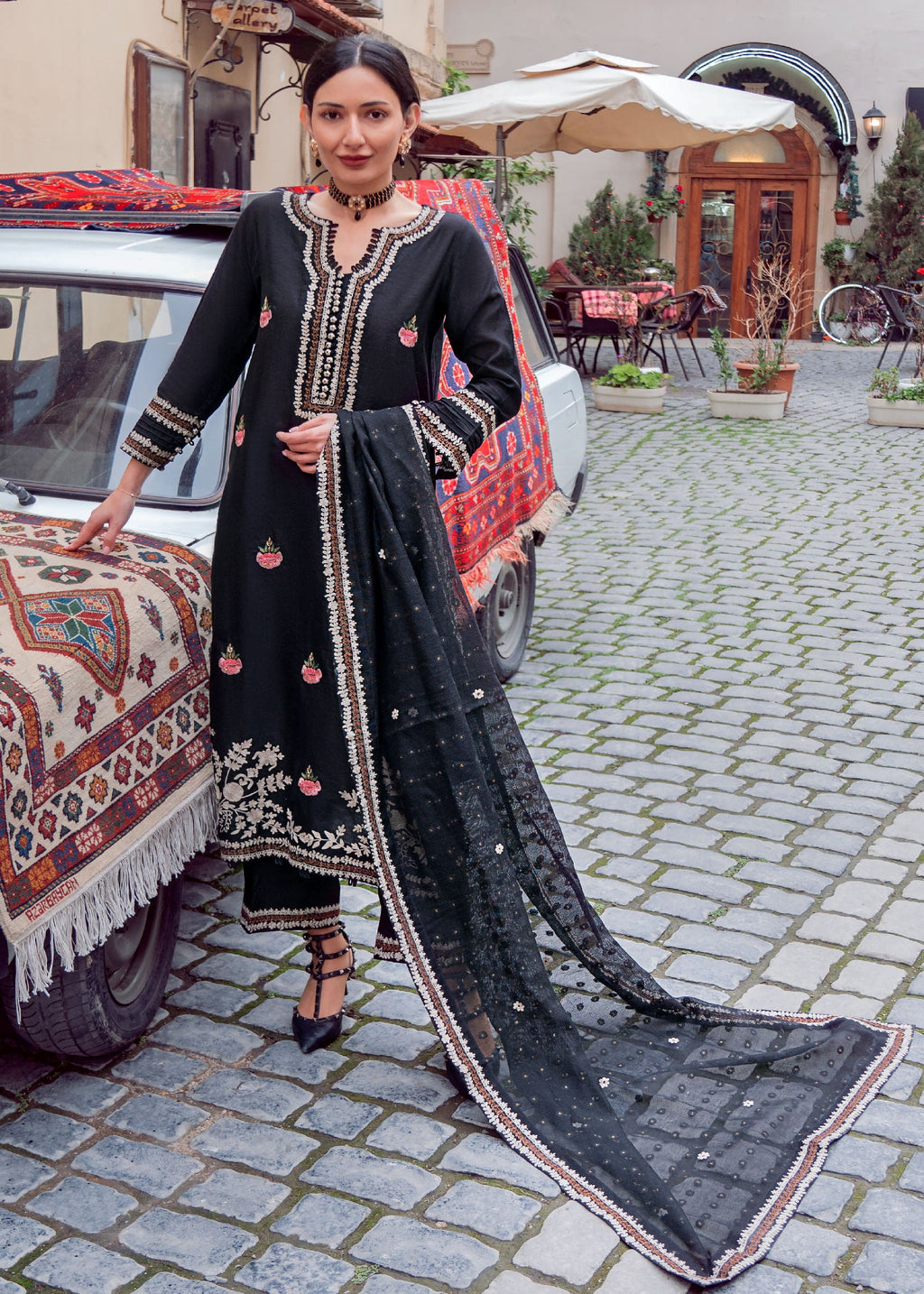 Muntaha By Shanzay Black Raina Women 3pcs