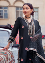 Muntaha By Shanzay Black Raina Women 3pcs