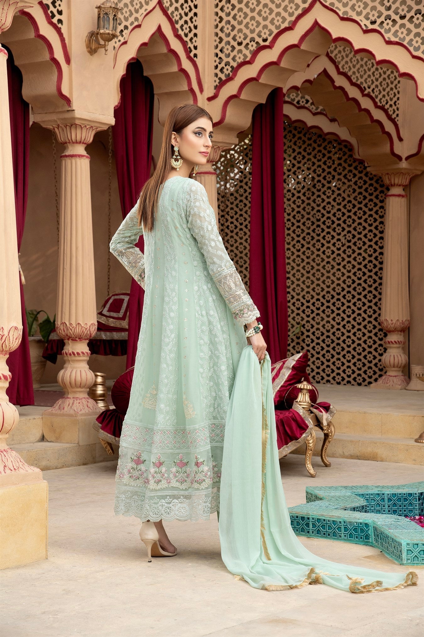 Manahils B 008 AQUA Women 4pcs