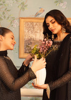 Rang-e-Haya Naina (Black) Women 4pcs