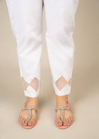 Punkh Trouser CT 58 White Women 1pcs