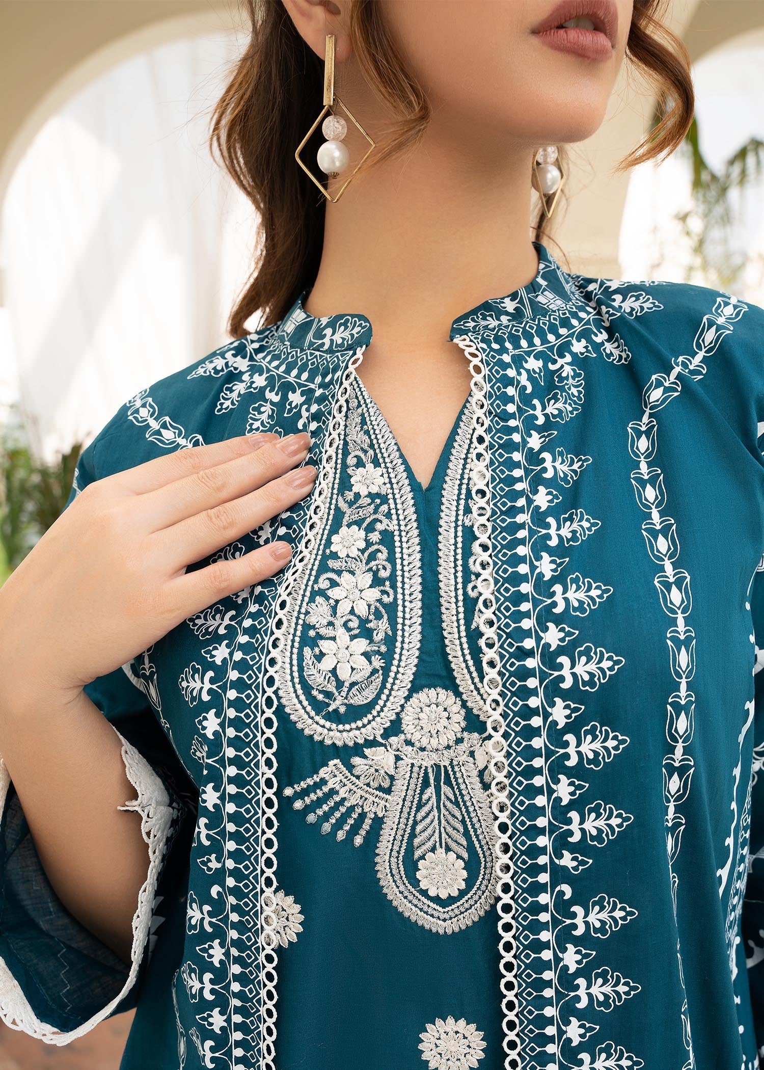 Sahibas By Mirza Nova (Zinc) Women 2pcs