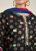 Sahibas By Mirza Rangoli Black Women 3pcs