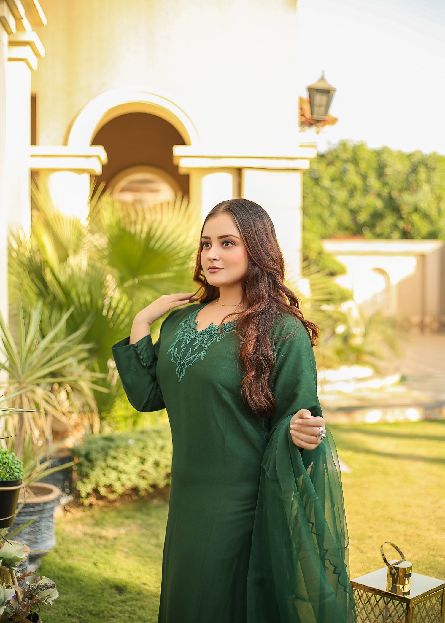 Muscat by Adeela Green Emerald Women 3pcs