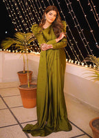 Sarwar Jaan Charmuse Green Women 3pcs