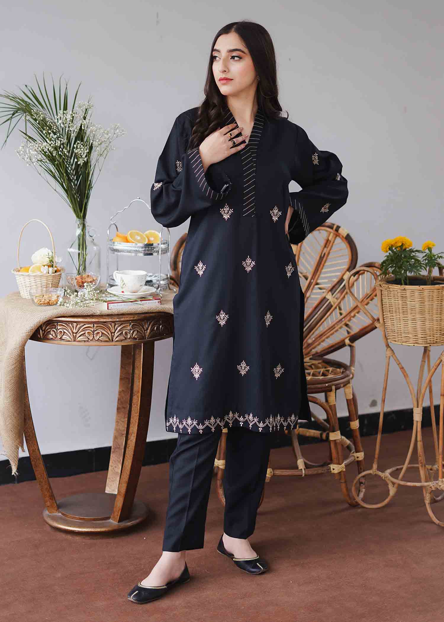 Aisling By Nirmal Coffee Women 3pcs