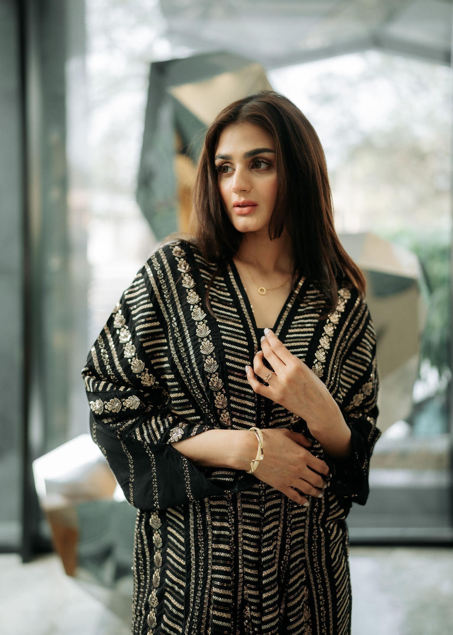 Sahibas By Mirza Naira Black Women 1pcs