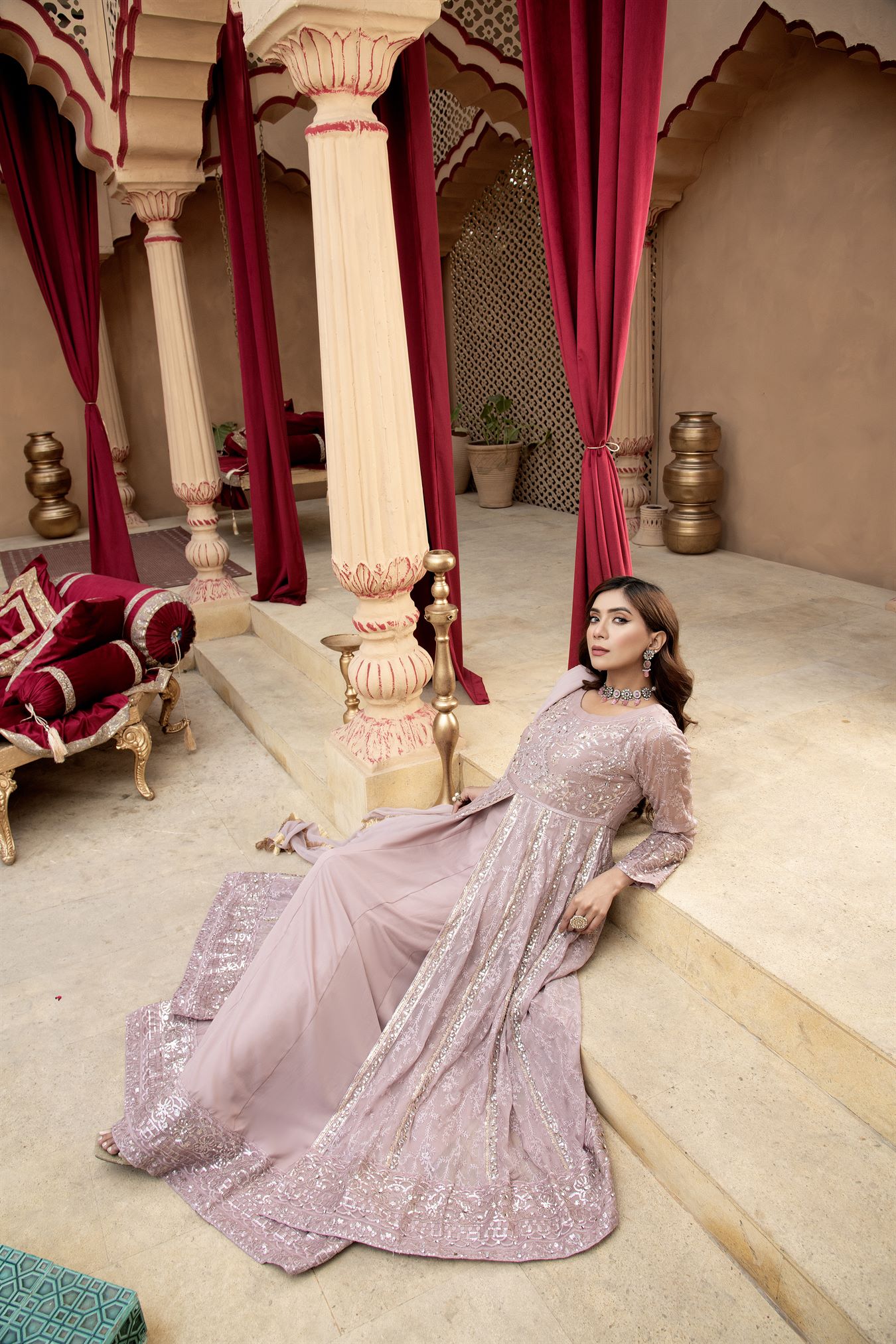 Manahils B 007 LILAC Women 3pcs