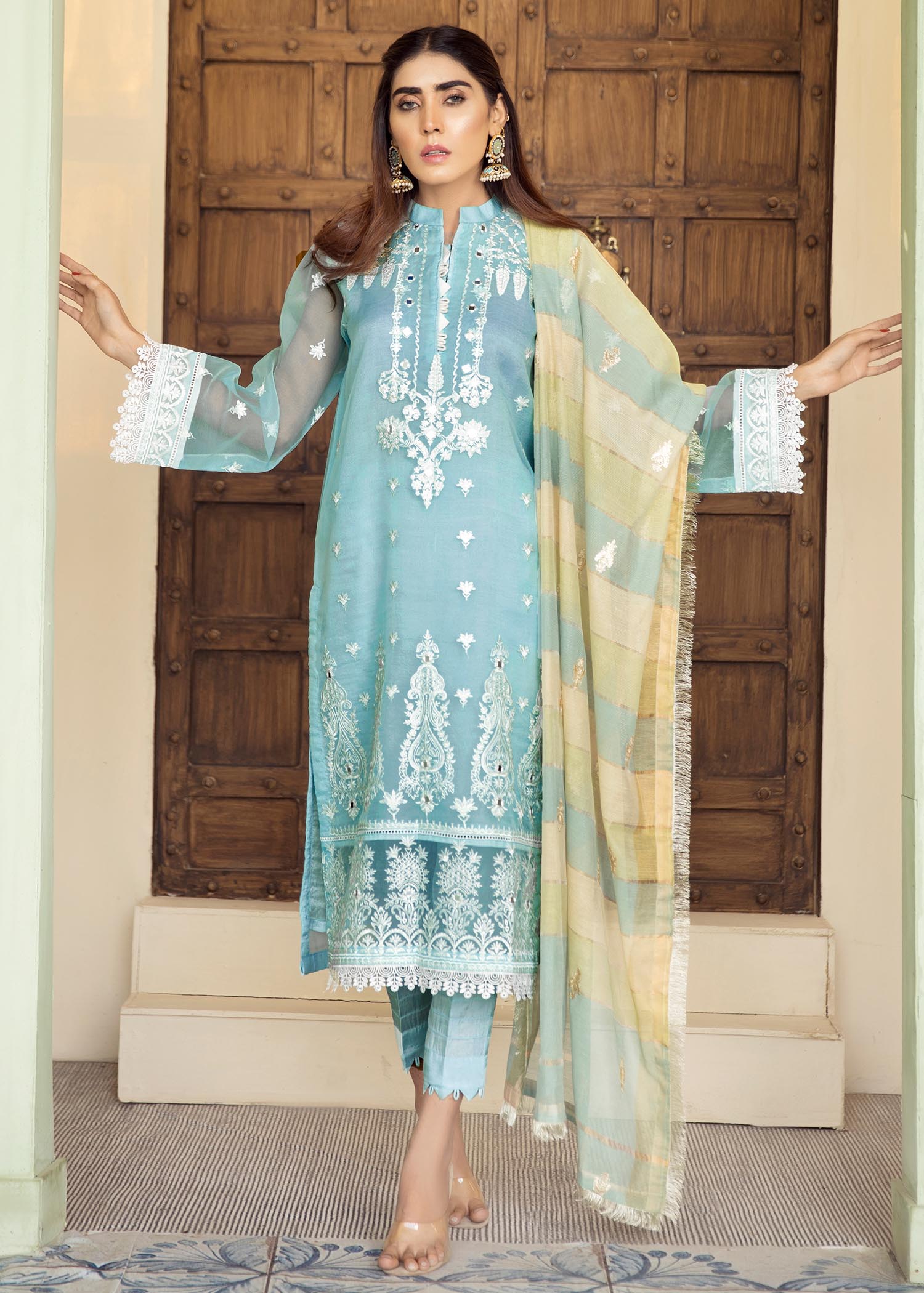 Zoya & Zaha Ferozi desire Women 3pcs