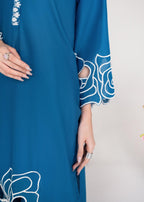 Sahibas By Mirza Sombrero (blue) Women 2pcs