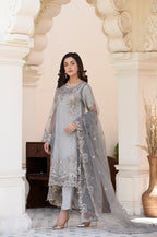 Zarqun 2124F GREY Women 3pcs