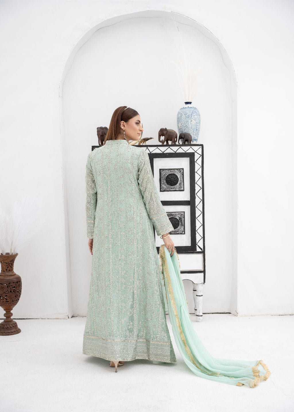 Manahils SW 04 Pastel Green Women 3pcs