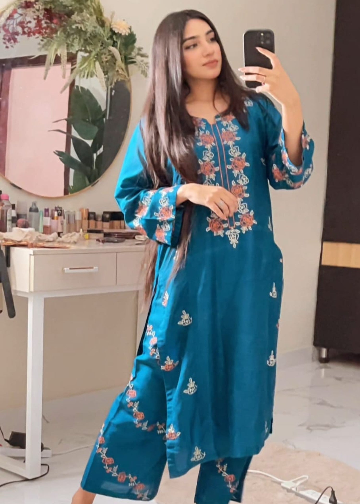 Tehzeeb Libas ZOYA EMBROIDERED Women 2pcs