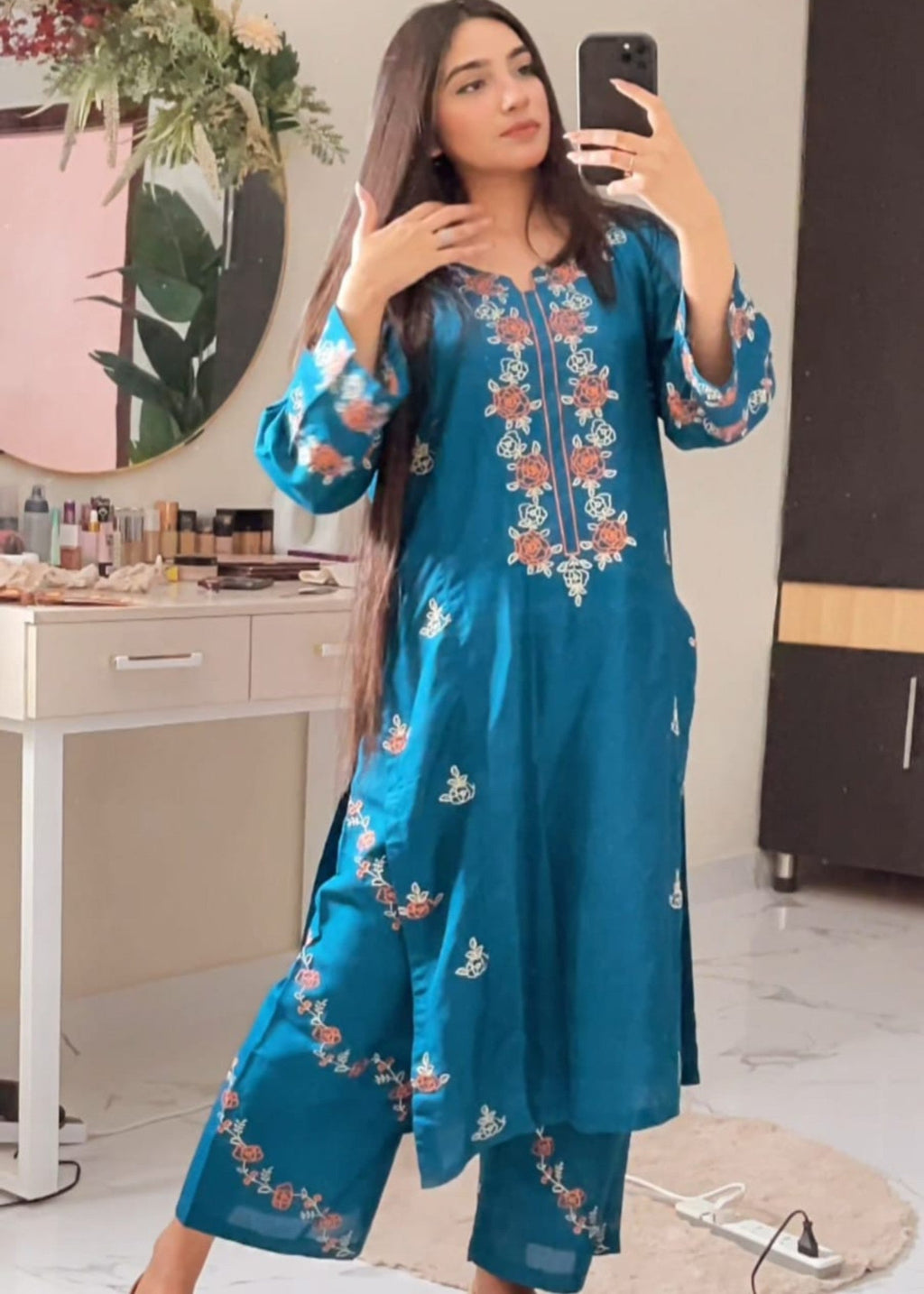 Tehzeeb Libas ZOYA EMBROIDERED Women 2pcs