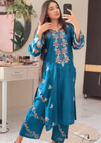 Tehzeeb Libas ZOYA EMBROIDERED Women 2pcs