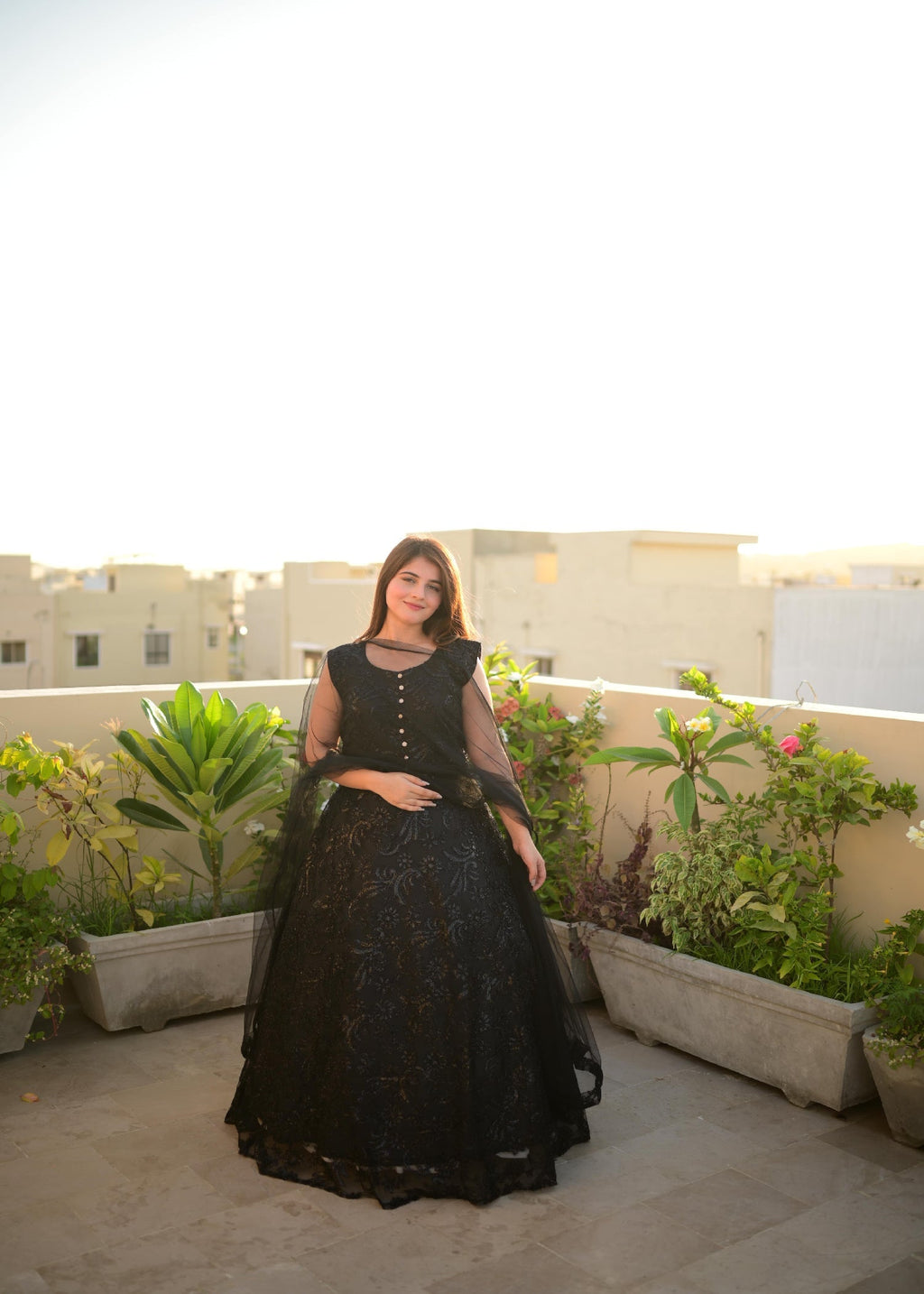 Four Season Boutique Rubby Dori Maxi Black Women 3pcs