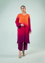 Fozia Khalid Gradient Co ord Set Women 2pcs
