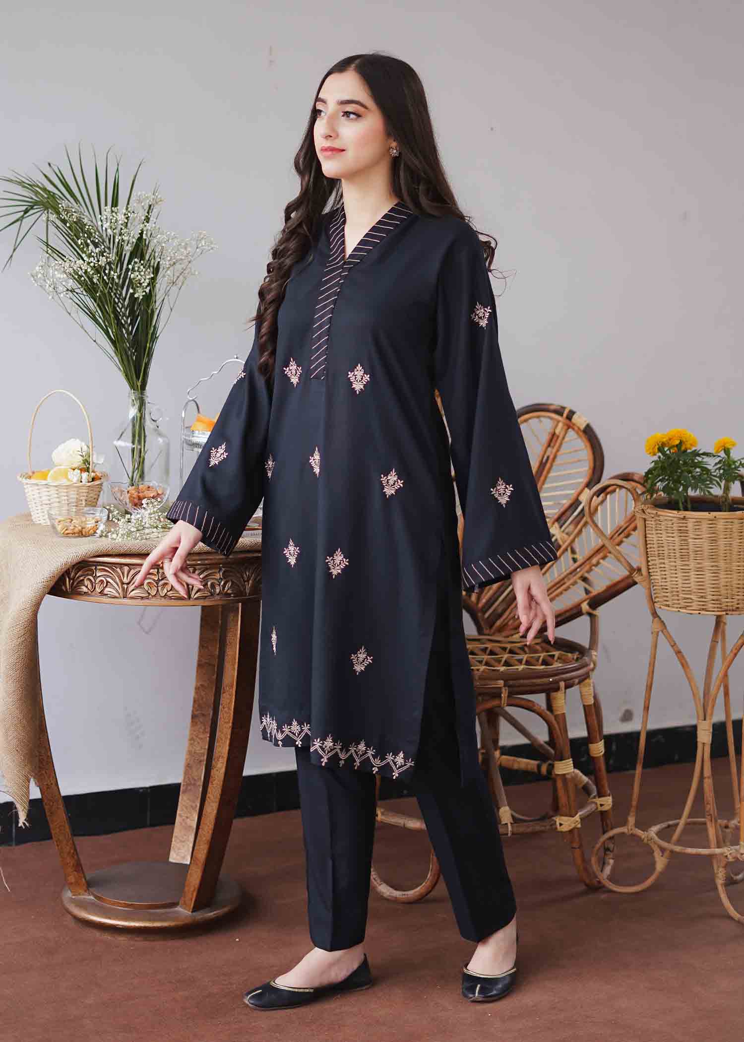 Aisling By Nirmal Coffee Women 3pcs