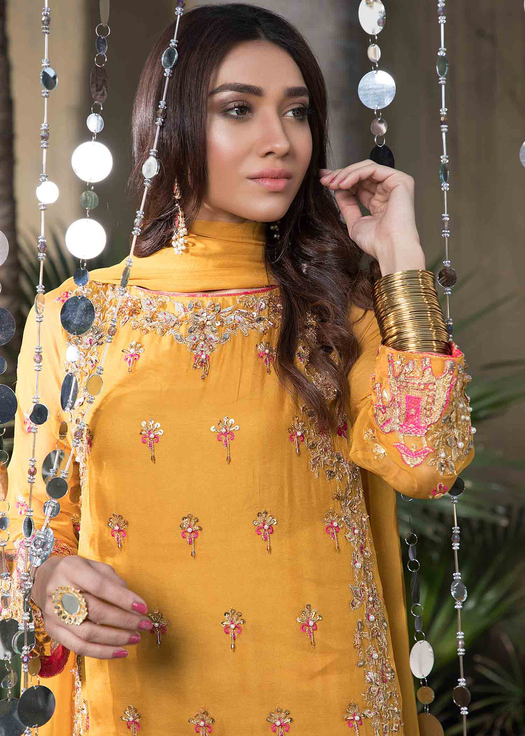 Laleen MUSTARD FESTIVE Women 3pcs