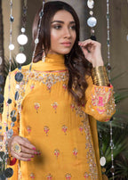 Laleen MUSTARD FESTIVE Women 3pcs